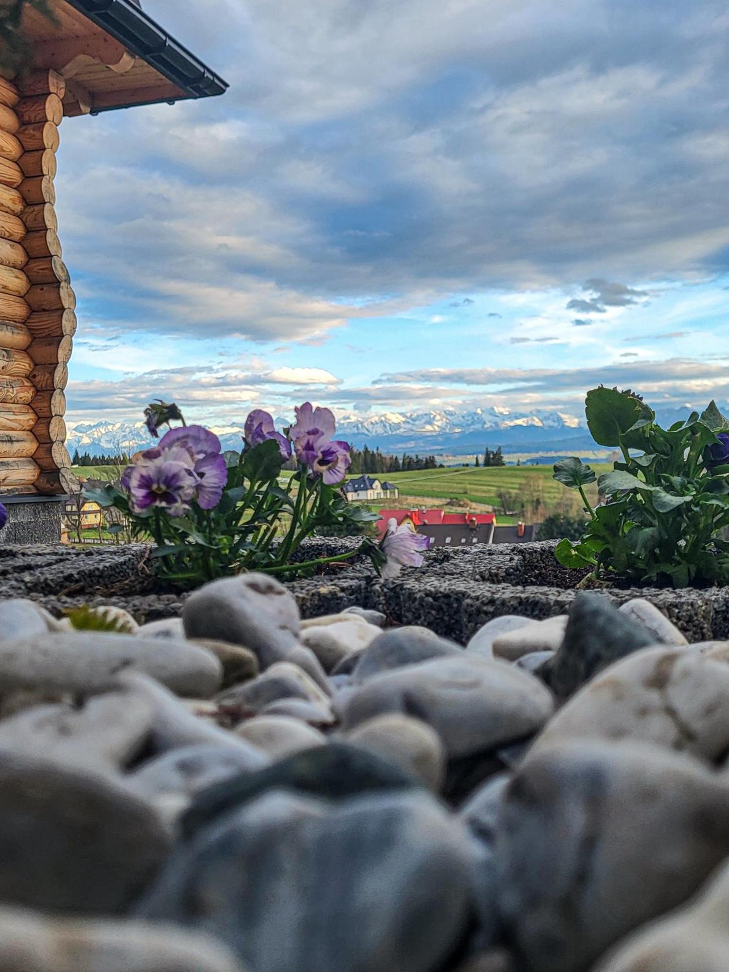 Domki Na Grapie - Z Widokiem Na Tatry Villa Pyzowka Esterno foto